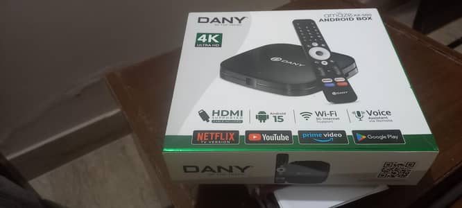 Danny Android TV Box -4K ,Smart TV Box.  AmazeAX-500