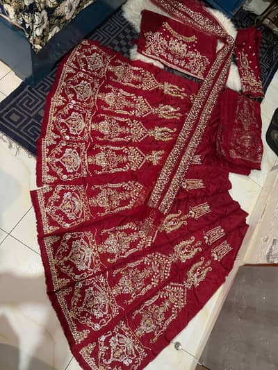 Title: Beautiful Bridal Wedding Lehnga