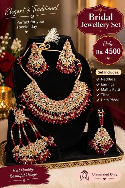 Bridal jewelry set & party Wear