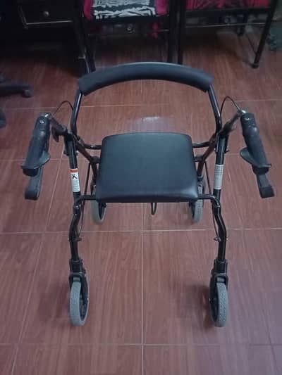 Rollator Walker + Wheel Chair – Good Condition