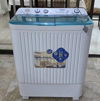 Haier Semi Auto washer and dryer - Mint Condition