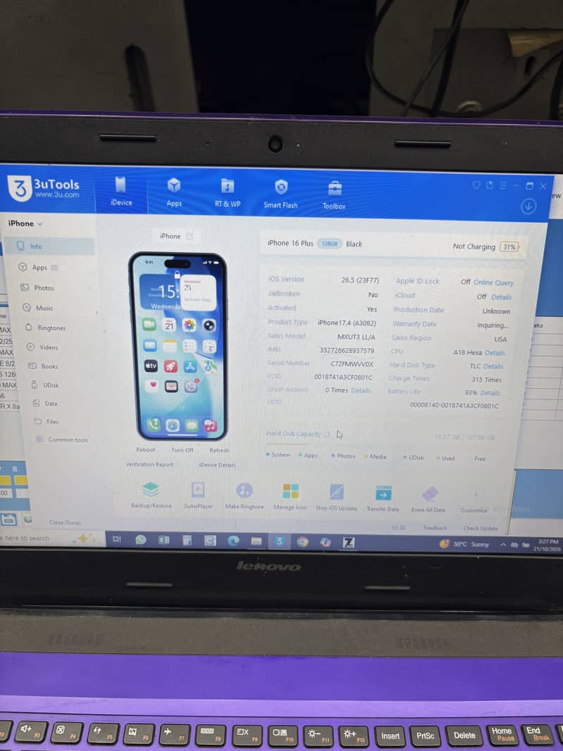 Apple iPhone 16 Plus 8