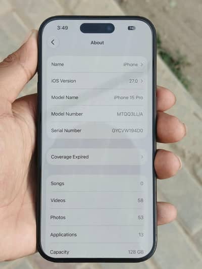 Apple iPhone 15 Pro