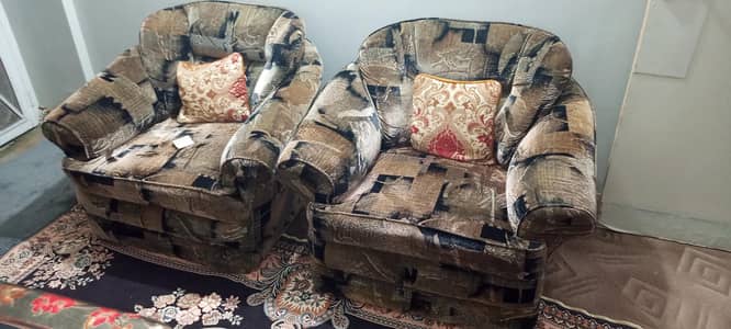 five seater sofa set urgent sale