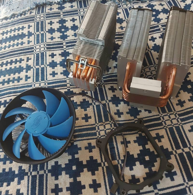 computer  3  heatsinks only all for 5000 1