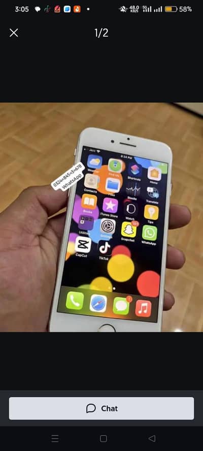 ‎I phone 6s pta Approvd 64gb WhatsApp number pick me. Hai
