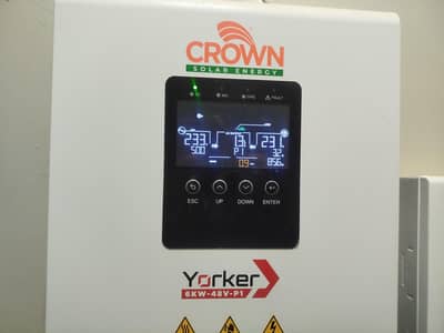 crown 6.5 kv solar with 10 pannels