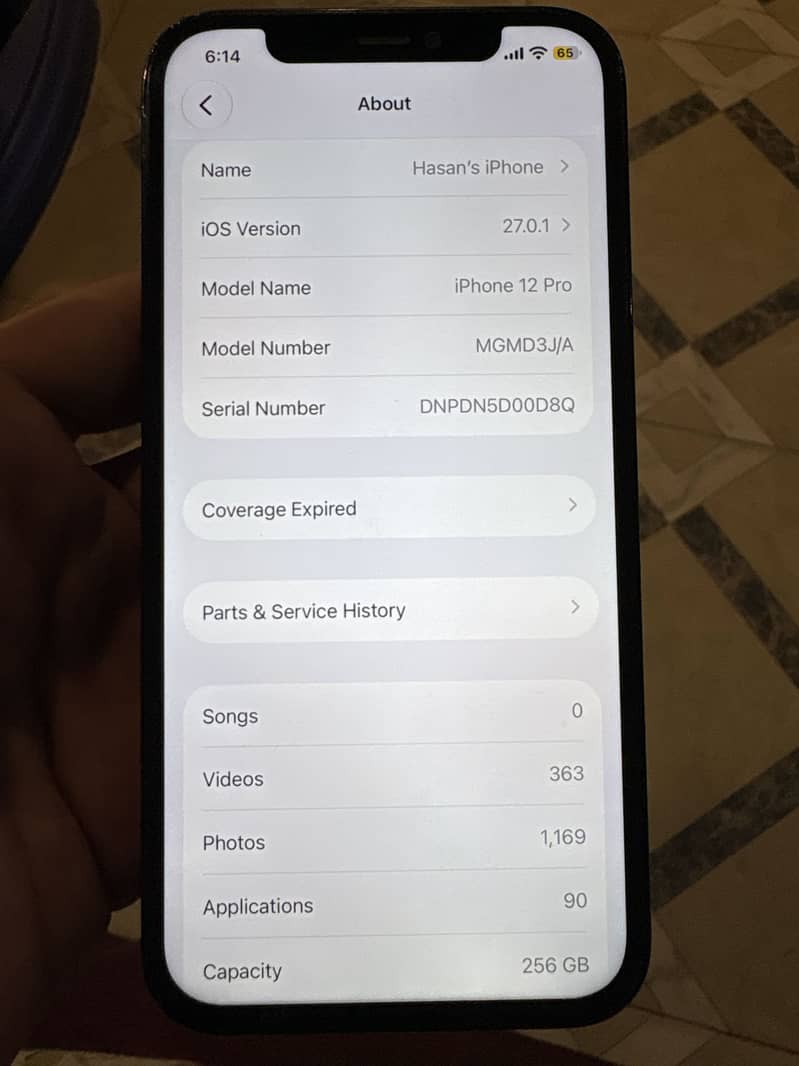 Apple iPhone 12 Pro 11