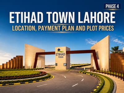 10 Marla Plot for Sale in Etihad Town Phase 4