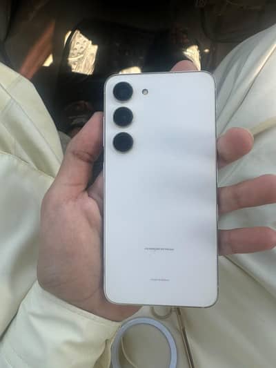Samsung Mobile S23 white 128gb