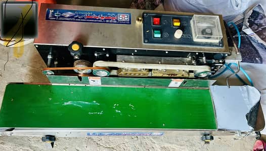Band Sealer Machine with after market Air System Installed
