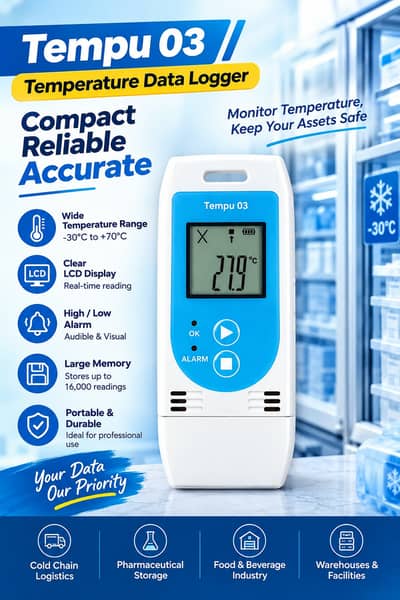 Multi-Use USB TEMP & RH Data Logger In Pakistan