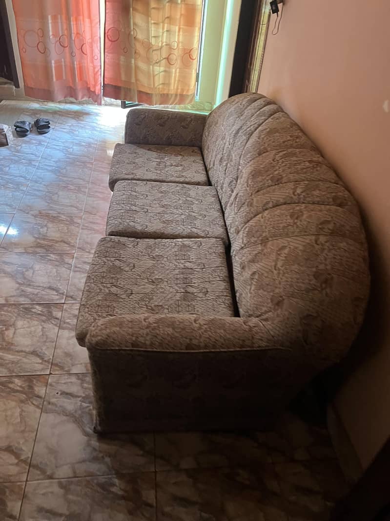 Bed sofa set table set available 3