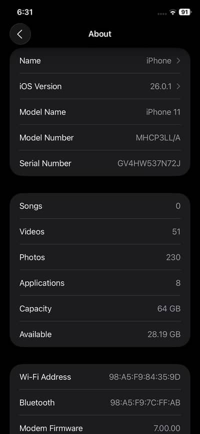 Apple iPhone 11