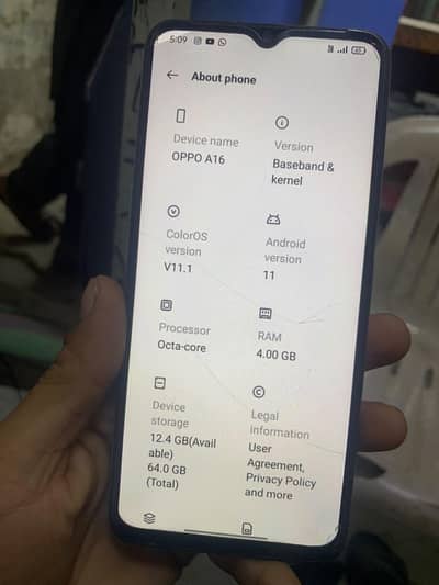 OPPO A16 for urgent sale