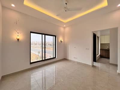 Semi Corner-West Open -Street 52 125sq Yard Luxury Villa In Ali Block. 3Bedrooms, Drawing, Dining & American Kitchen. 5mins Drive From Main Gate Of BTK.