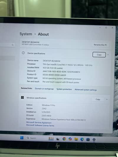 Premium HP ENVY x360 Convertible touchscreen laptop for Sale