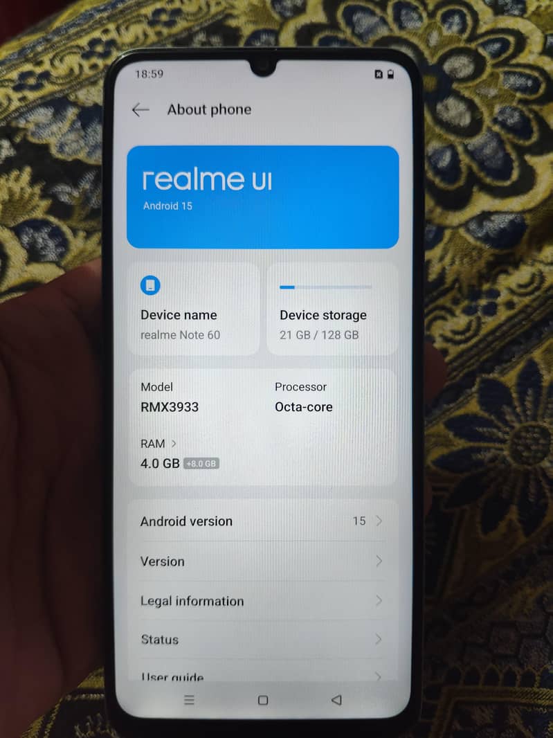 Realme Note 60 3