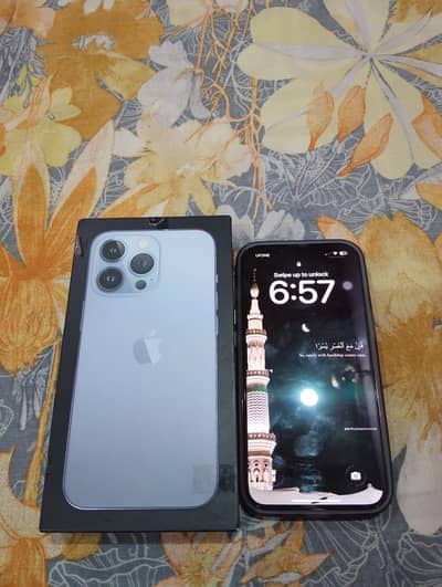 Apple iPhone 13 Pro 256gb Siera Blue colour PTA Approved