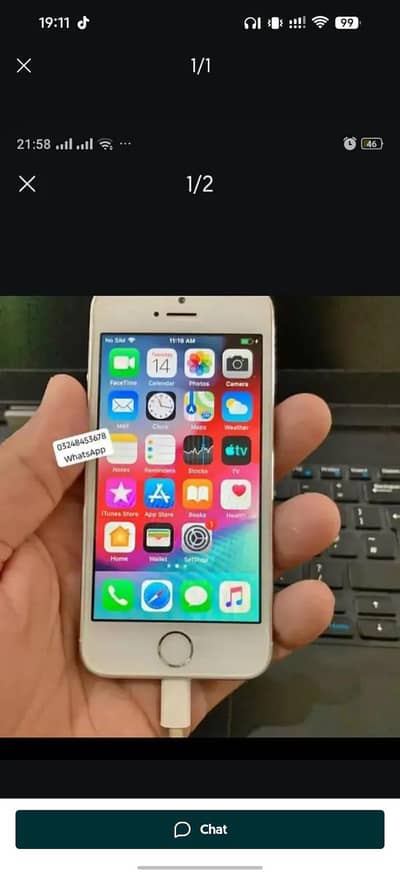 ‎I phone 5s pta Approvd 64gb WhatsApp number pick me. Hai
