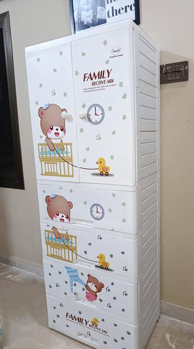 Baby Plastic Wardrobe | Best Material | 2 Door | Sonati Company