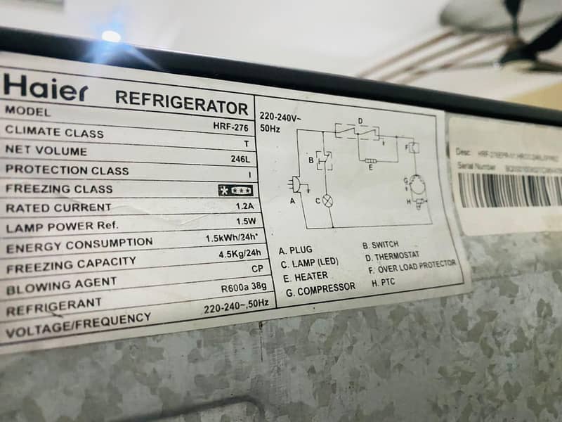 Haier HRF 276 3