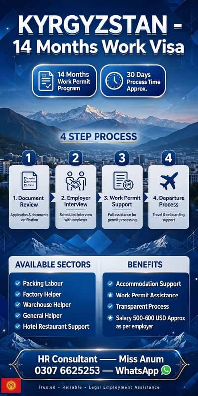 hiring for Kyrgyzstan