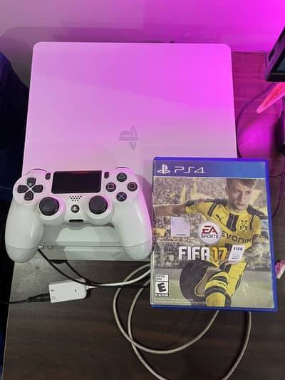 Ps4 Slim white 500GB with box