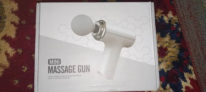Mini Massage Gun MG-203 | Rechargeable | 4 Speeds | Brand New Boxed