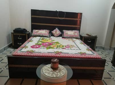 Bed with matress