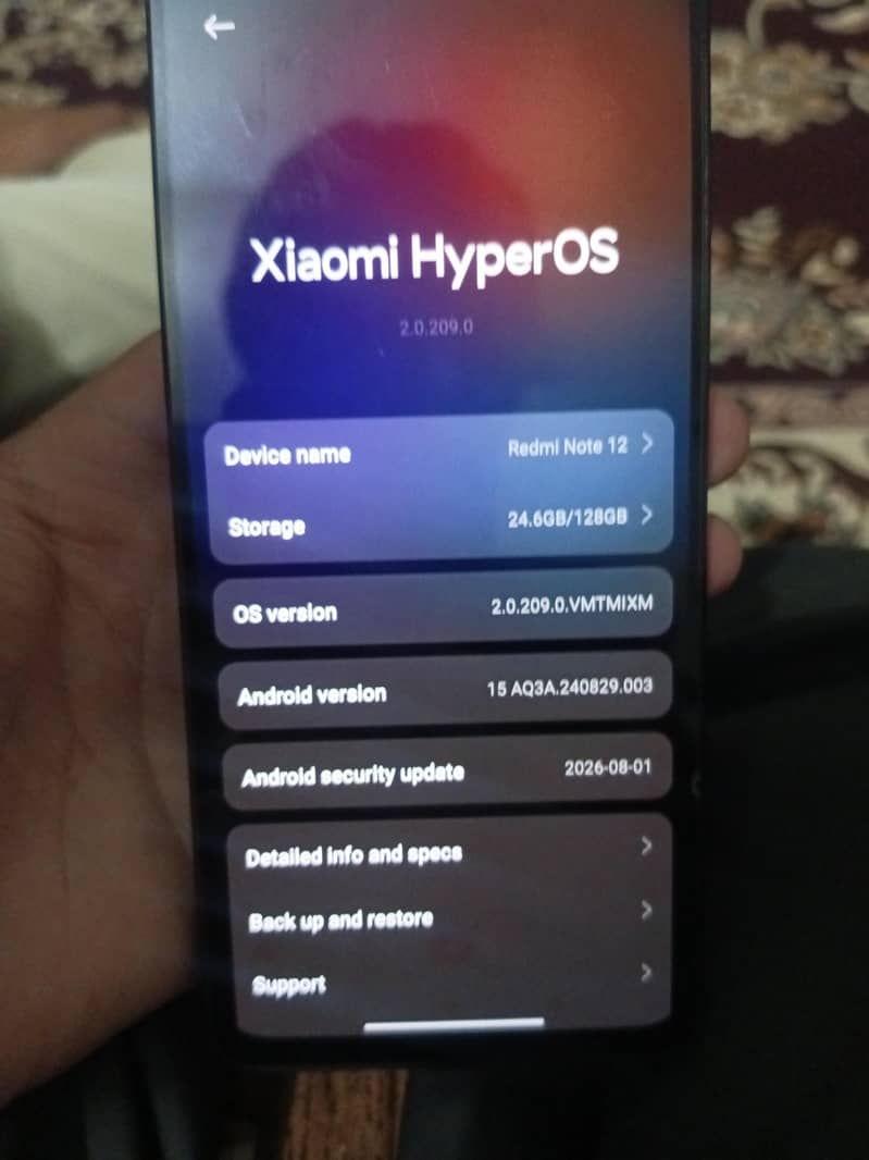 Xiaomi Redmi Note 12 4