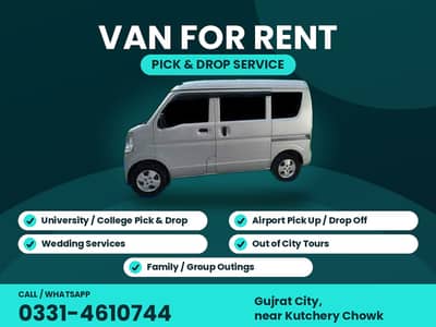 Every Van for pick and drop