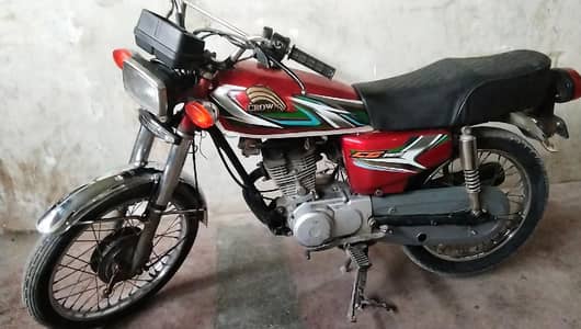 crown 125 2022 last month khi 03188308655