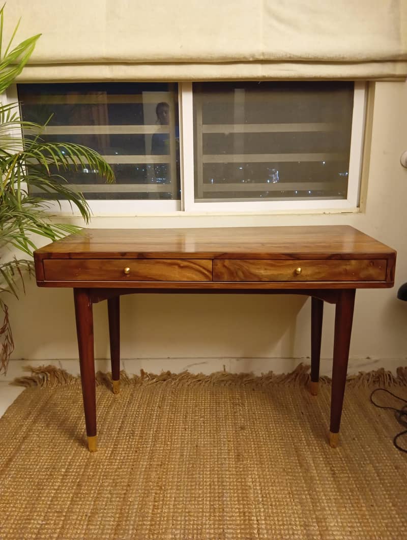 Pure Solid Sheesham Study Table / Writing Desk 0
