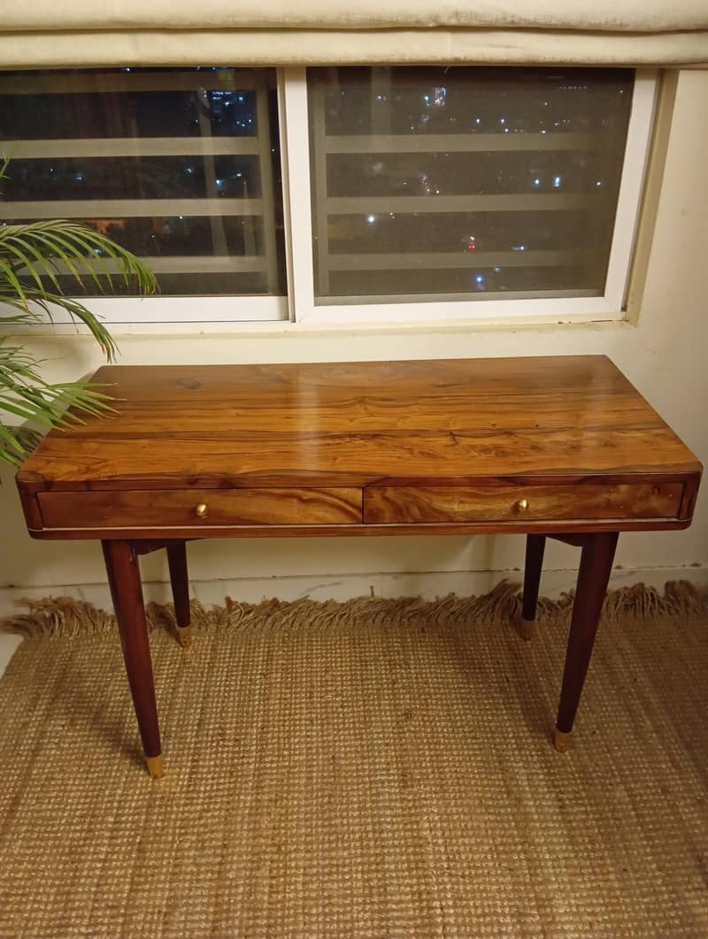 Pure Solid Sheesham Study Table / Writing Desk 2