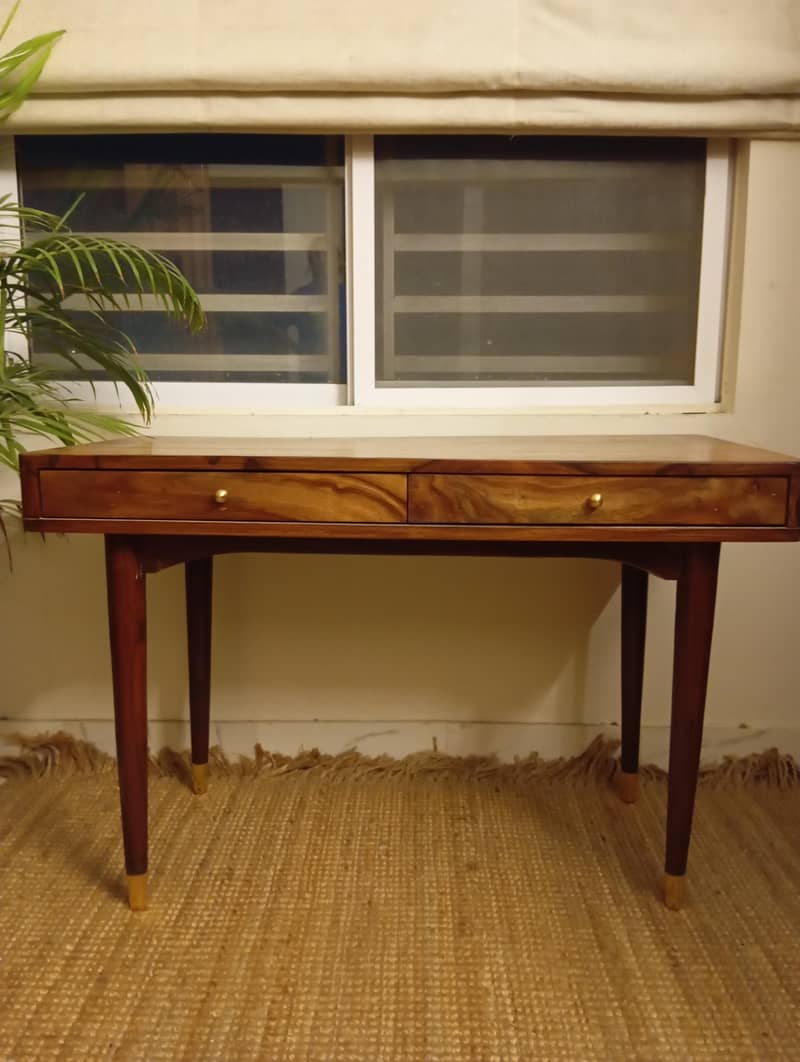 Pure Solid Sheesham Study Table / Writing Desk 3