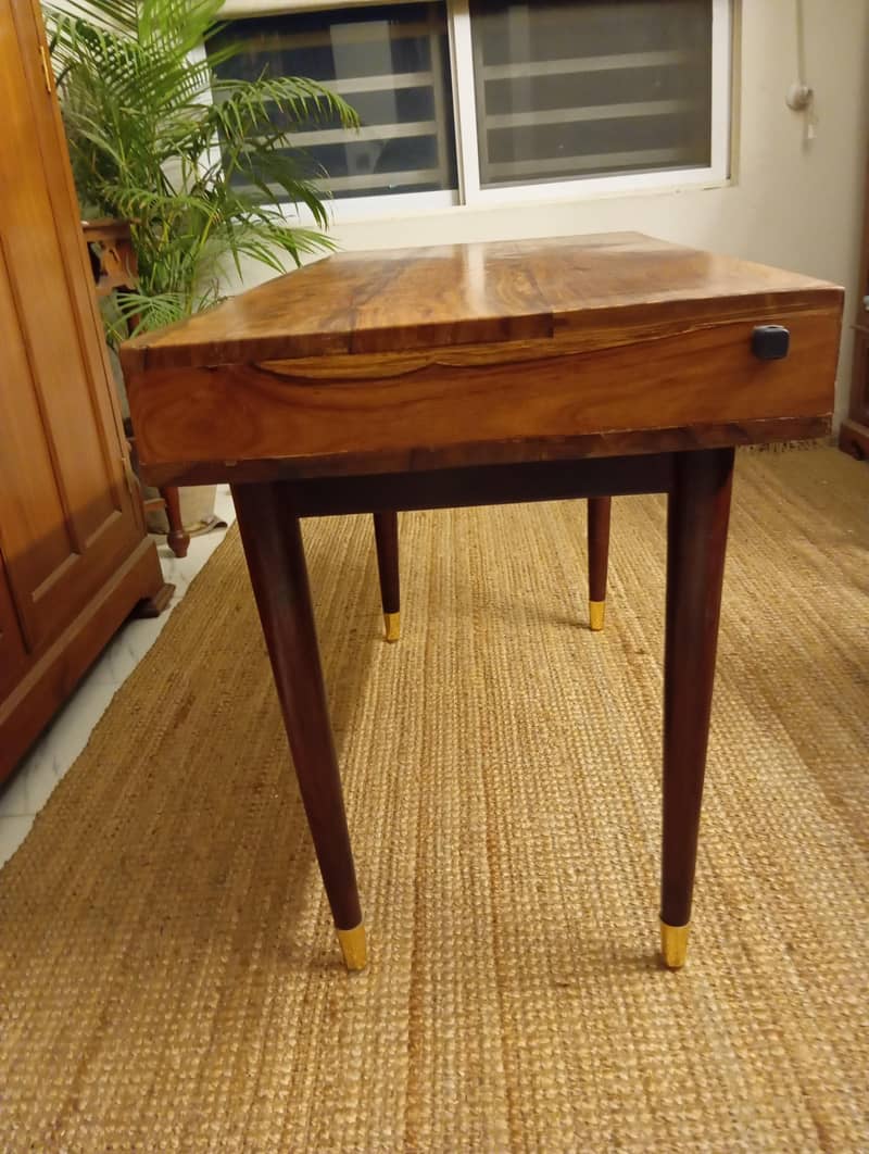 Pure Solid Sheesham Study Table / Writing Desk 6