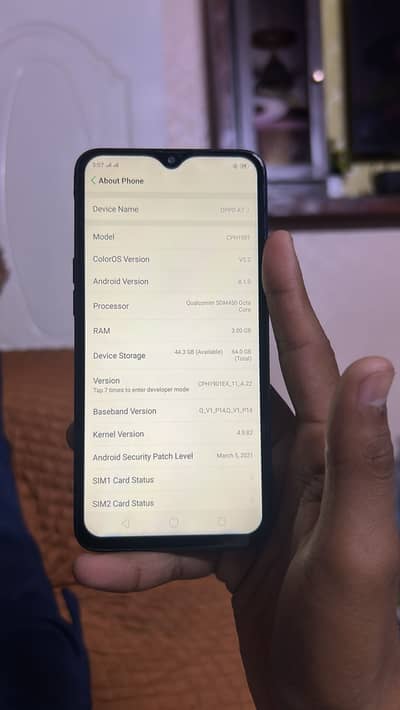 oppo A7