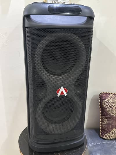 Audionic Party Box Speaker Dual Woofer-Bluetooth Rechargeable