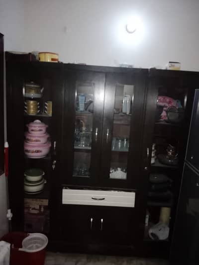 Complete Bedroom Furniture Set – Bed, Cupboard, Dressing & Side Table
