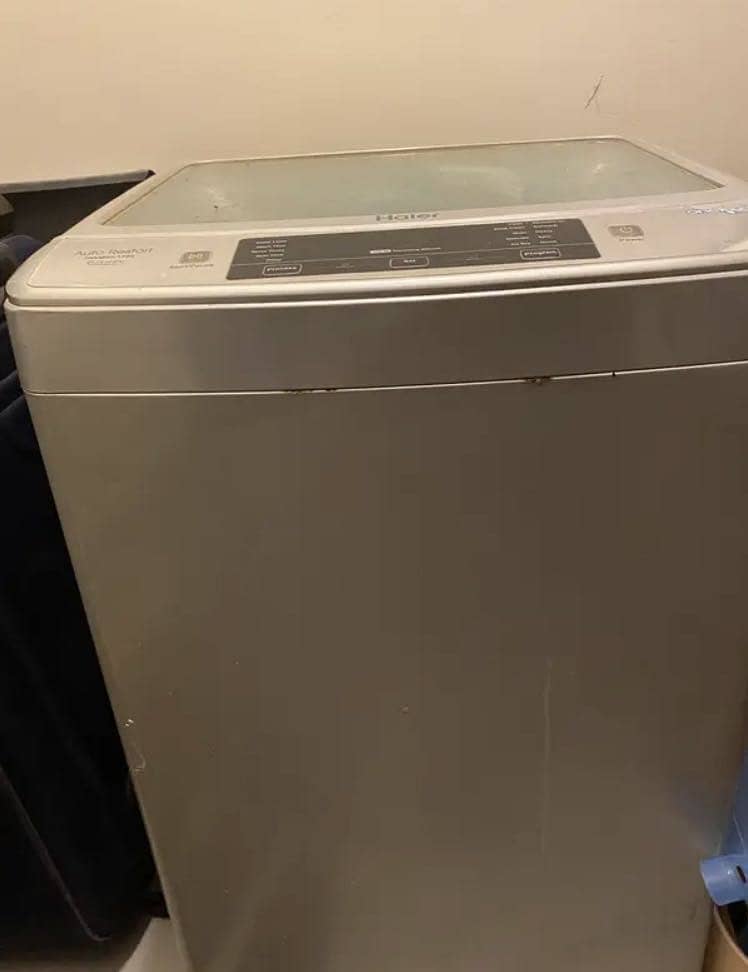 Used Haier automatic washing machine 0