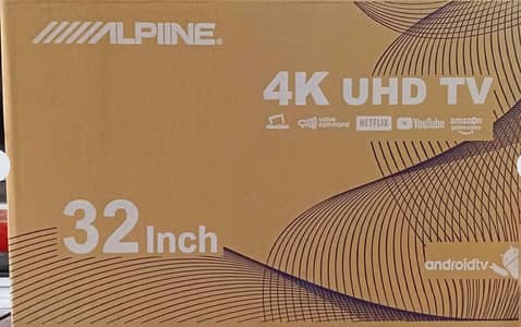 Alpine 32 Inch 4K UHD Smart LED TV 1 Month Used 10/10