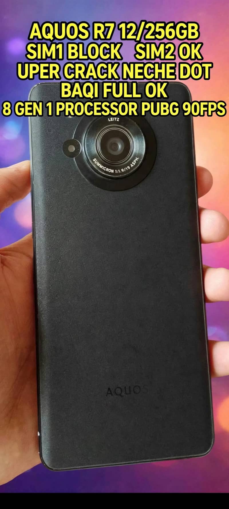 Sharp Aquos r7 9