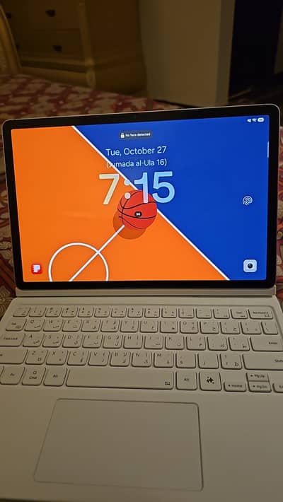 Samsung galaxy tab s9 with box packed cable folio keyboard case