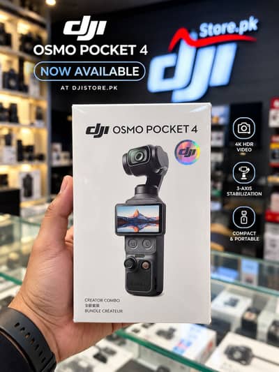Dji osmo Pocket 4 creator combo