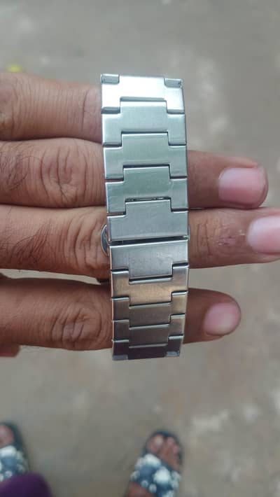 blue dial style mens watch premium look