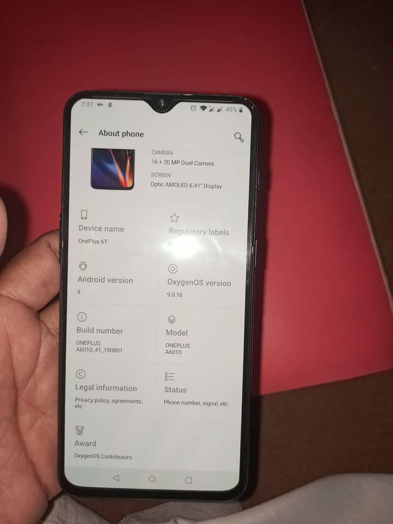 One Plus 6T 10/10 condition 7