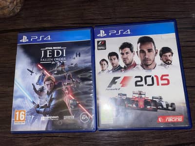 Formula 1 and starwars game ps4