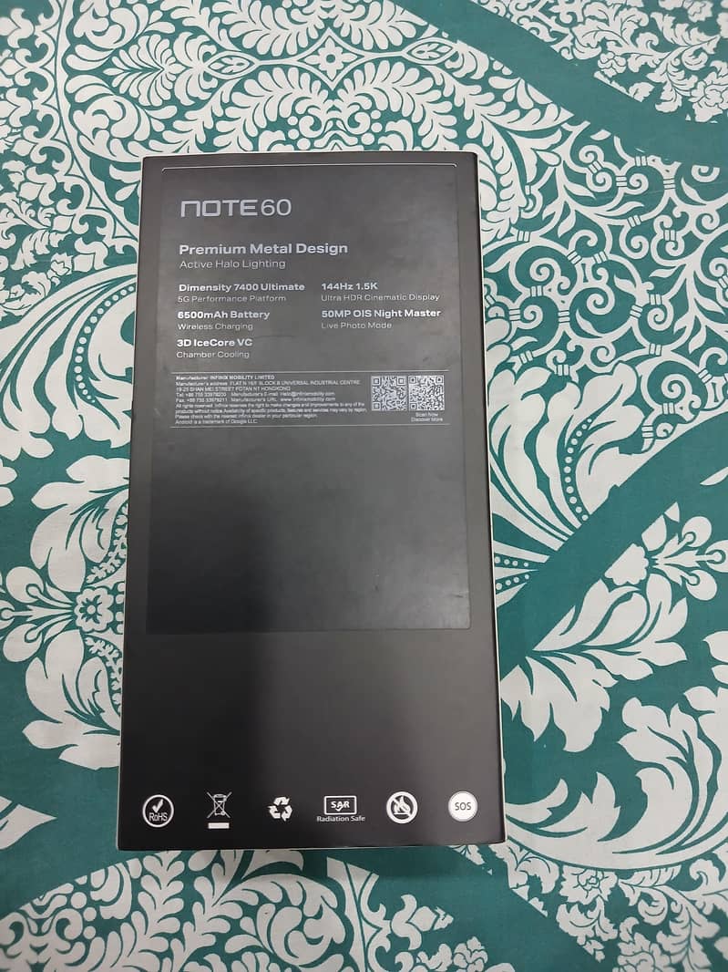 Infinix Note 60 6