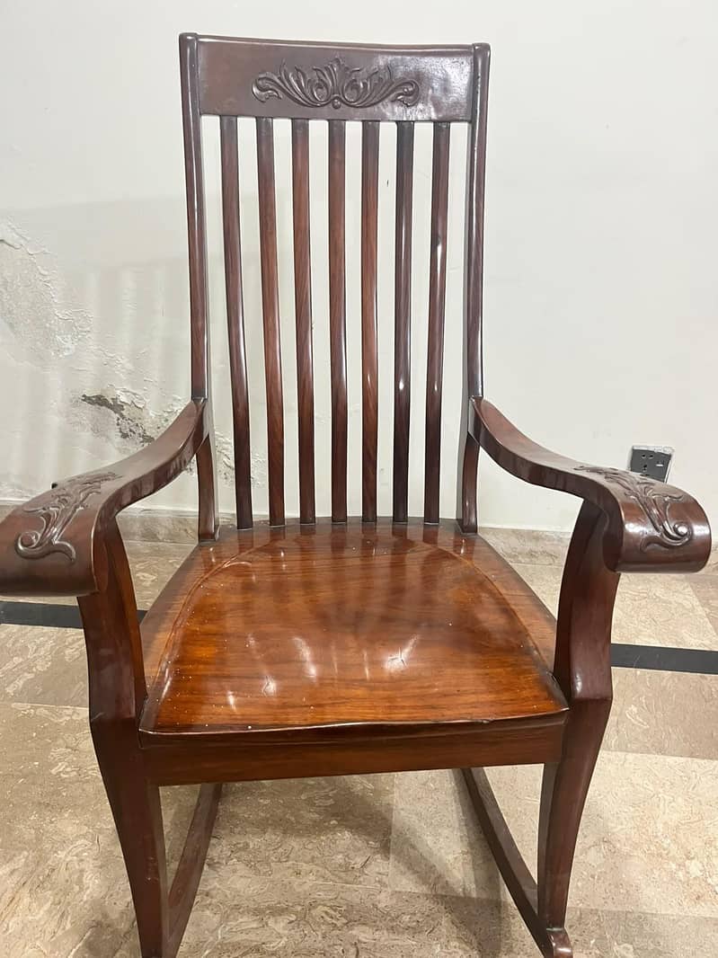 Solid sheesham chair 0
